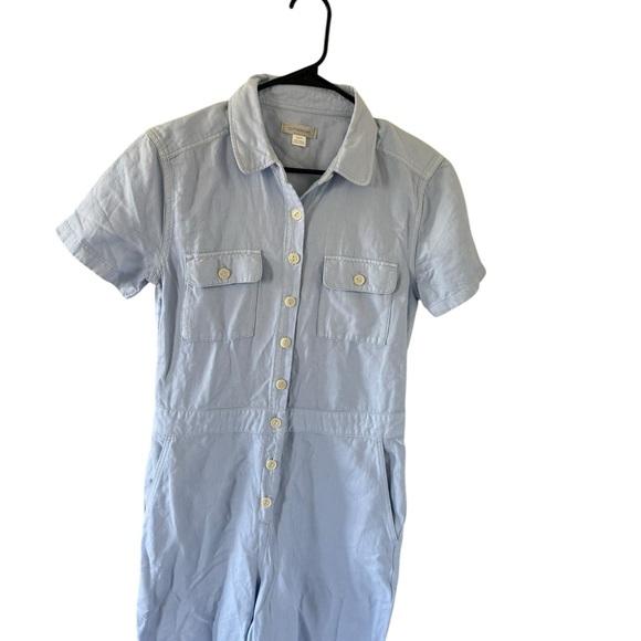 Outerknown S.E.A Light Blue Jumpsuit - Picture 4 of 6